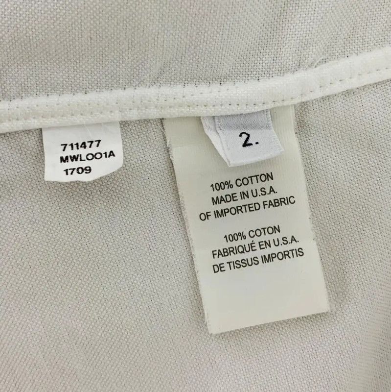 Thom Browne Thom Browne Women's Cotton White Shirt 0089 Size M / US 6-8 / IT 42-44 - 7 Thumbnail