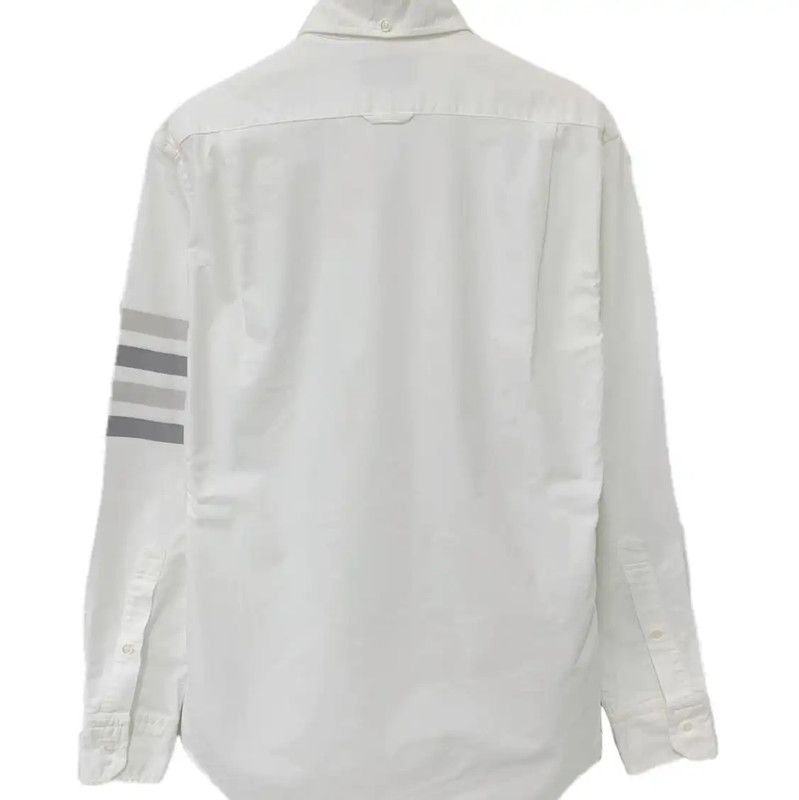 Thom Browne Thom Browne Women's Cotton White Shirt 0089 Size M / US 6-8 / IT 42-44 - 2 Thumbnail