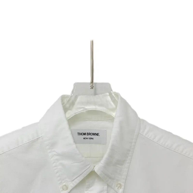 Thom Browne Thom Browne Women's Cotton White Shirt 0089 Size M / US 6-8 / IT 42-44 - 3 Thumbnail