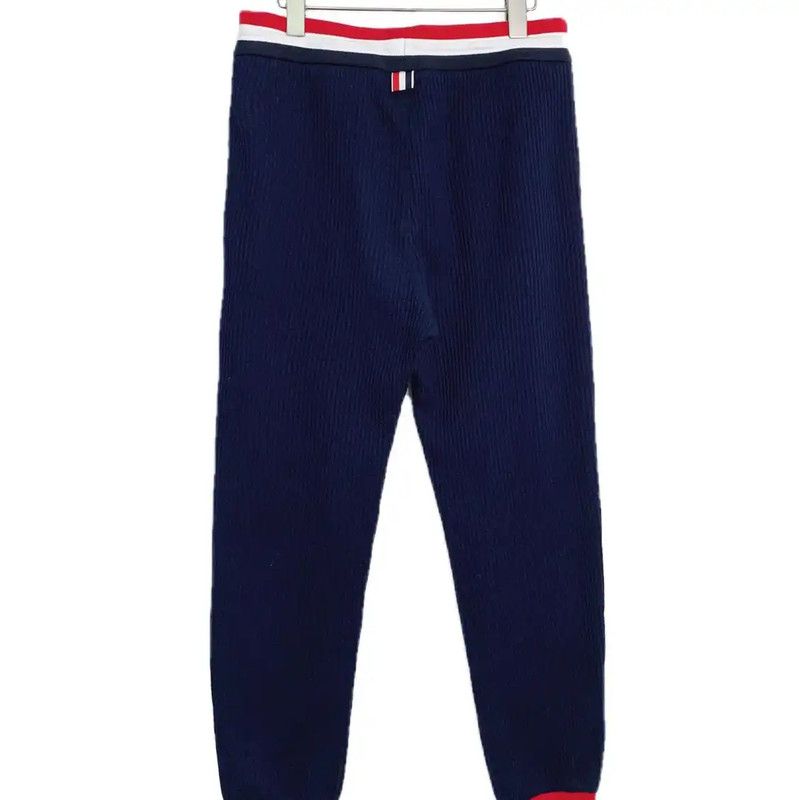 Thom Browne Thom Browne Navy Cotton Women's Casual Pants 0089 Size 23" - 2 Thumbnail