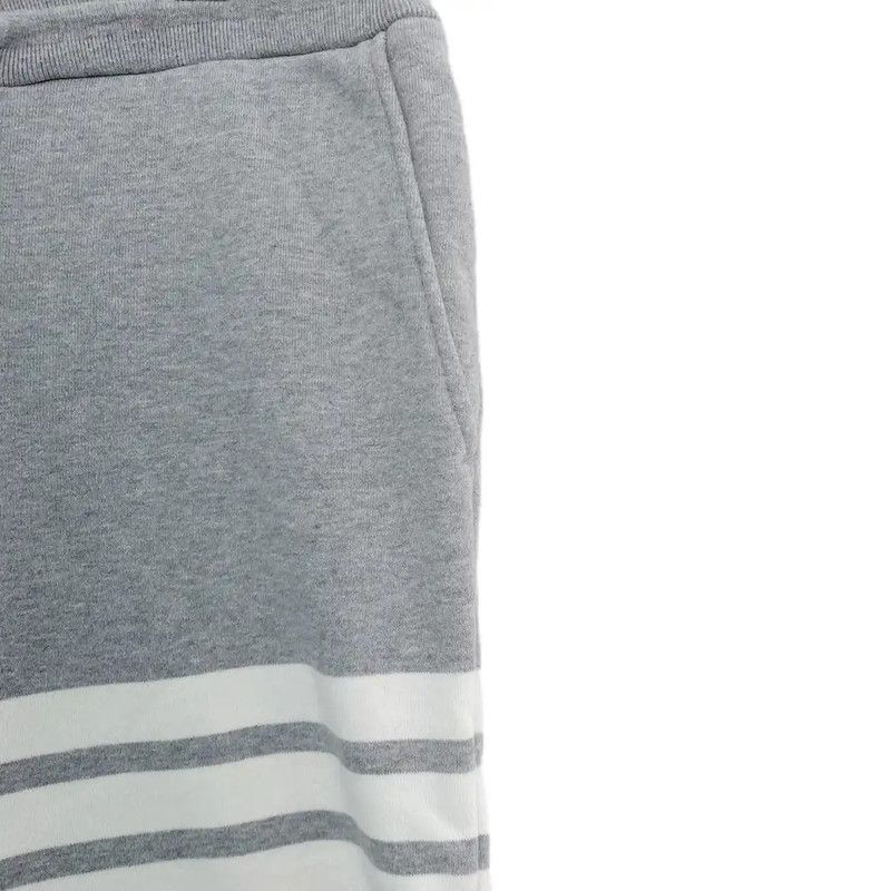 Thom Browne Thom Browne Gray Cotton Women's Casual Pants 0089 Size 22" - 4 Thumbnail