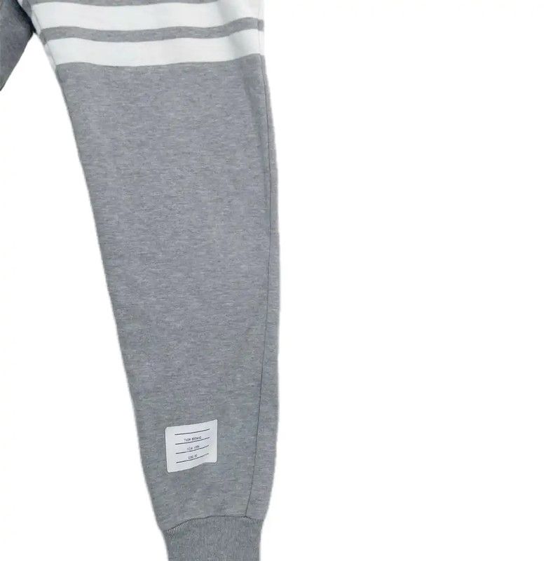 Thom Browne Thom Browne Gray Cotton Women's Casual Pants 0089 Size 22" - 5 Thumbnail