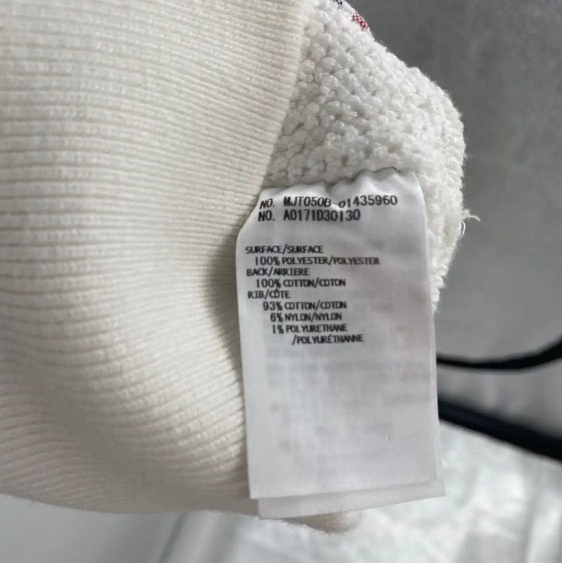 Thom Browne Thom Browne Women's White Jacket with Stripes 0089 Size M / US 6-8 / IT 42-44 - 4 Thumbnail