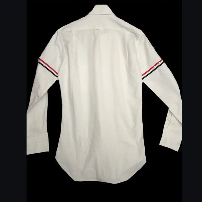 Thom Browne Thom Browne White Cotton Long Sleeve Shirt 0089 Size S / US 4 / IT 40 - 7 Thumbnail