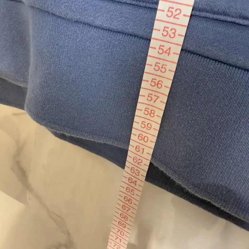 Thom Browne Thom Browne Women’s Sky Blue Cropped Hoodie 0089 Size S / US 4 / IT 40 - 8 Thumbnail