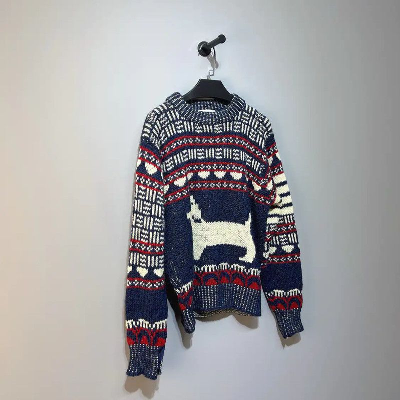 Thom Browne Thom Browne Multi-Color Pullover Sweater 0089 Size M / US 6-8 / IT 42-44 - 3 Thumbnail