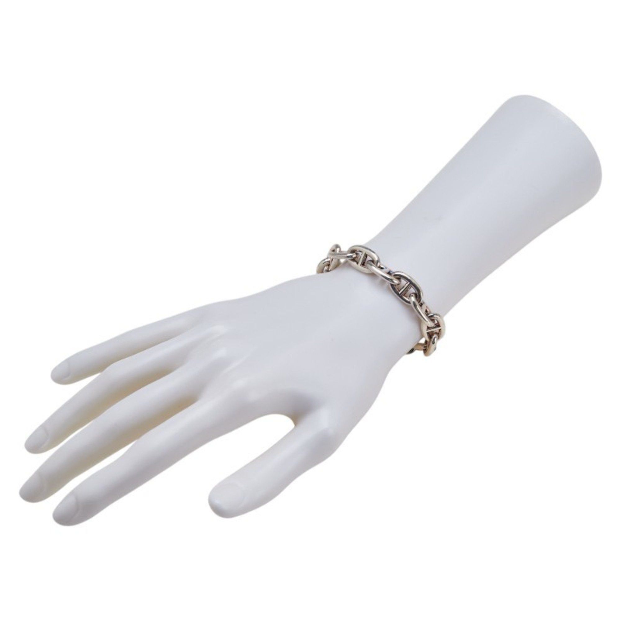 Hermes Hermes Hermès Chaine d'Ancre MM 13-link bracelet in SV925 silver for women. Size ONE SIZE - 8 Thumbnail