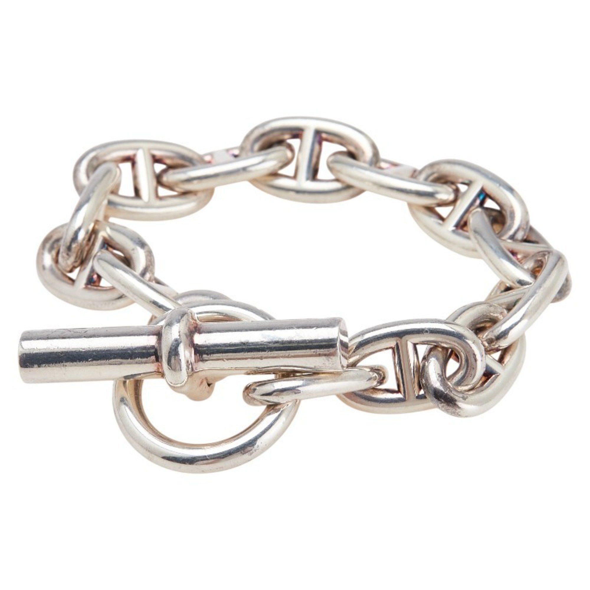 Hermes Hermes Hermès Chaine d'Ancre MM 13-link bracelet in SV925 silver for women. Size ONE SIZE - 2 Thumbnail