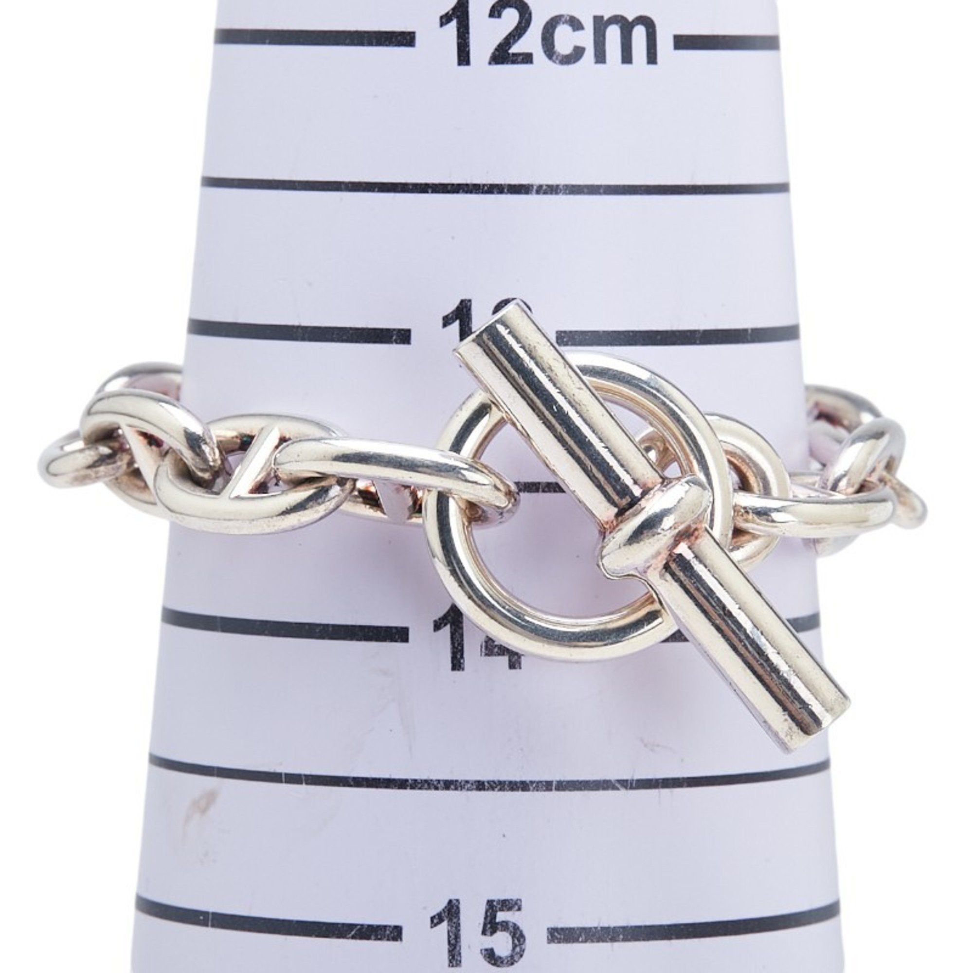 Hermes Hermes Hermès Chaine d'Ancre MM 13-link bracelet in SV925 silver for women. Size ONE SIZE - 6 Thumbnail