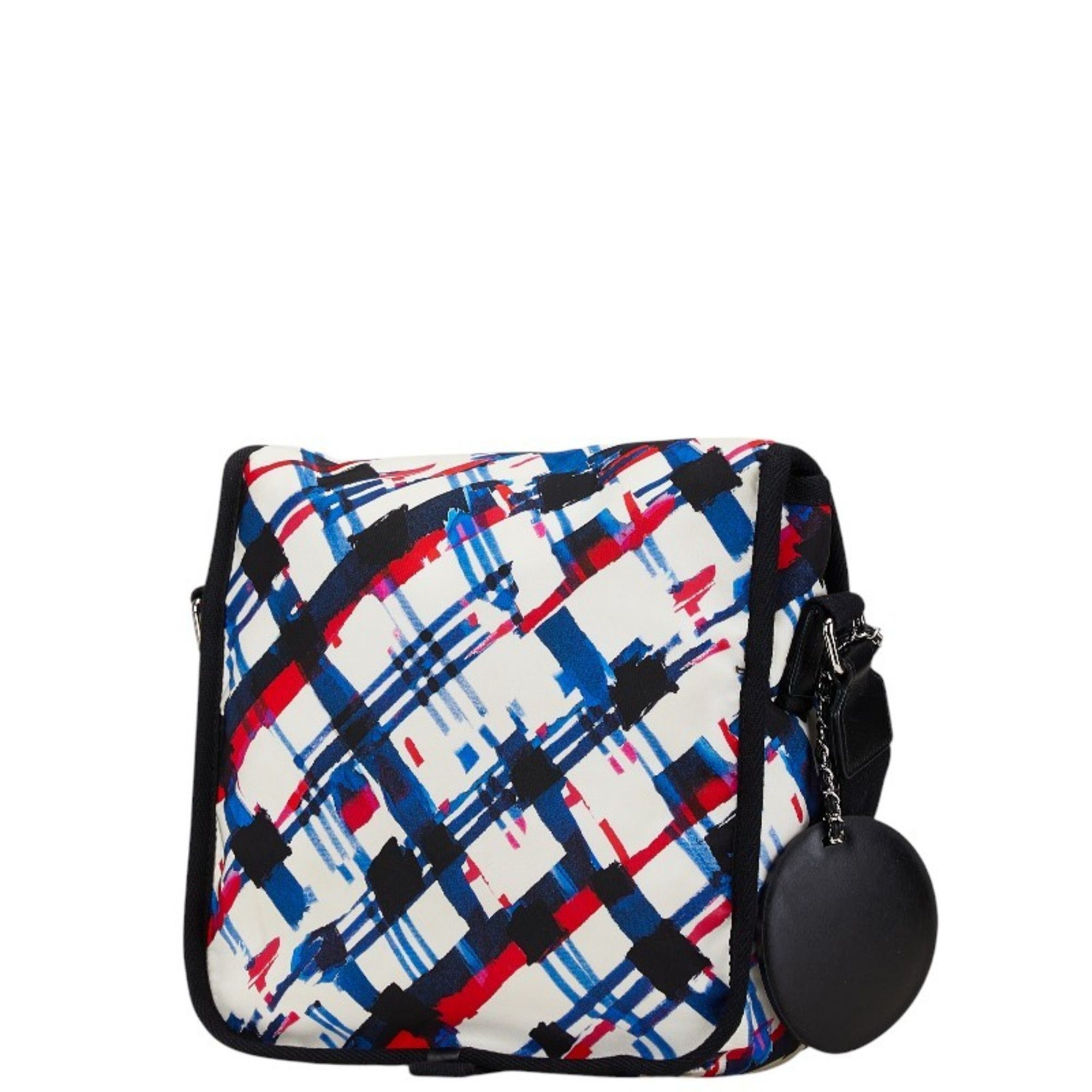 Chanel CHANEL Airline Crossbody Shoulder Bag A93385 White Multicolor Nylon Women's Size ONE SIZE - 2 Thumbnail