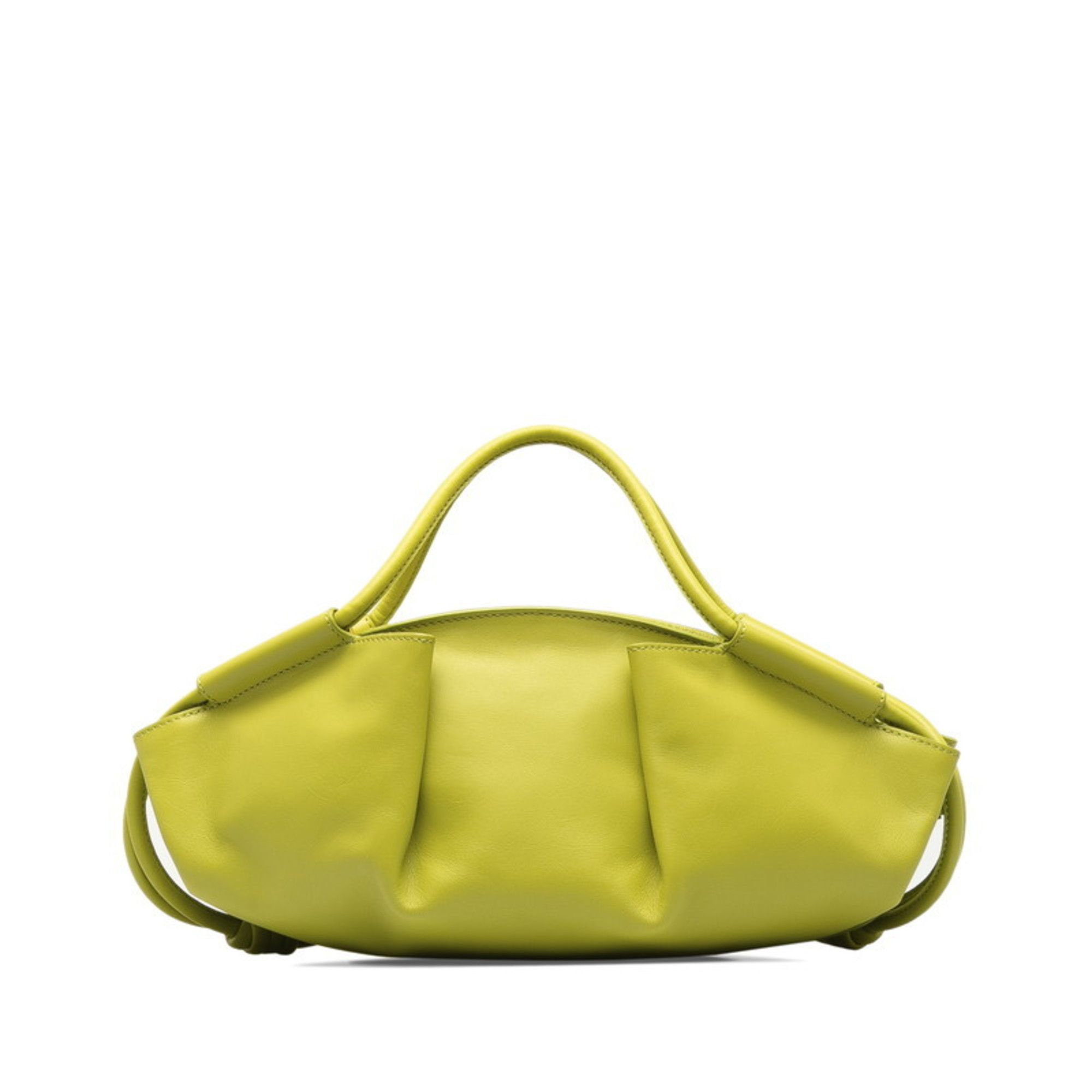 Loewe LOEWE Paseo Bag, 2-Way Handbag/Shoulder Green Leather, Women's Size ONE SIZE - 4 Thumbnail