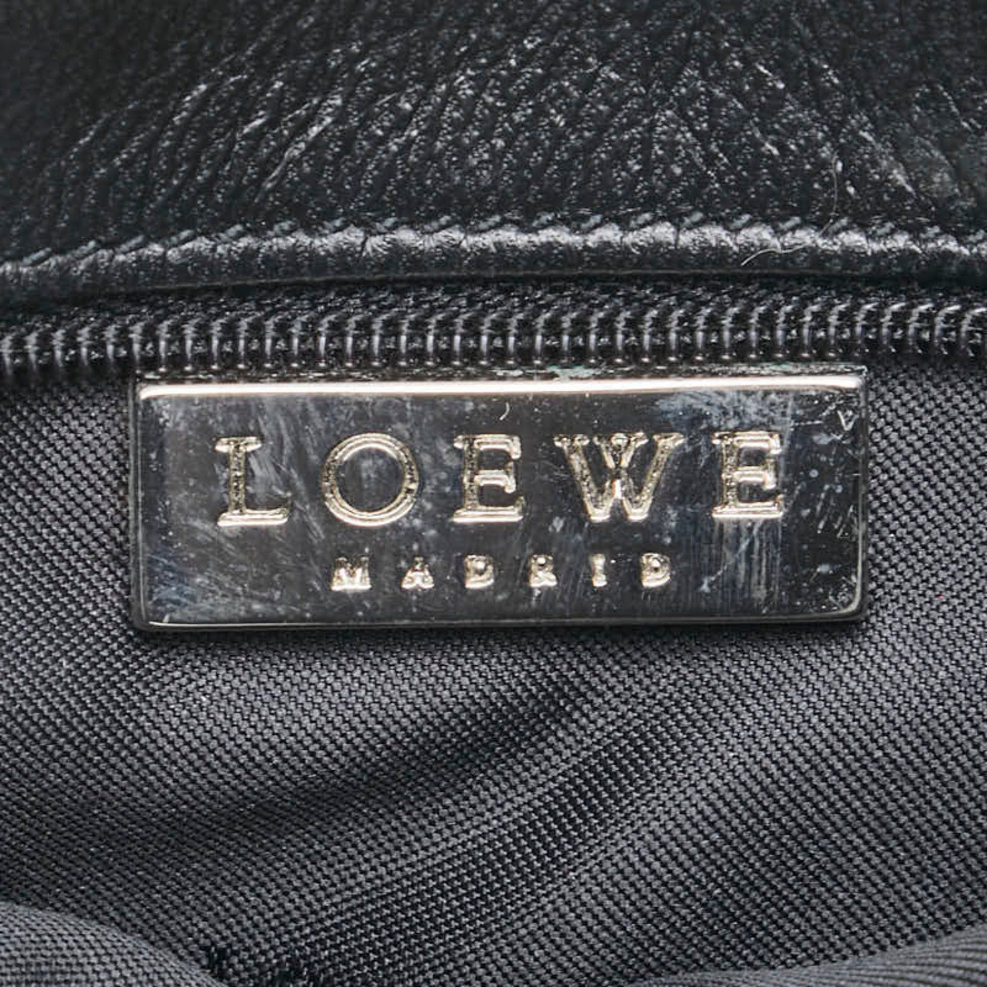 Loewe LOEWE Mini Shoulder Bag Pochette Black Leather Women's Size ONE SIZE - 9 Thumbnail