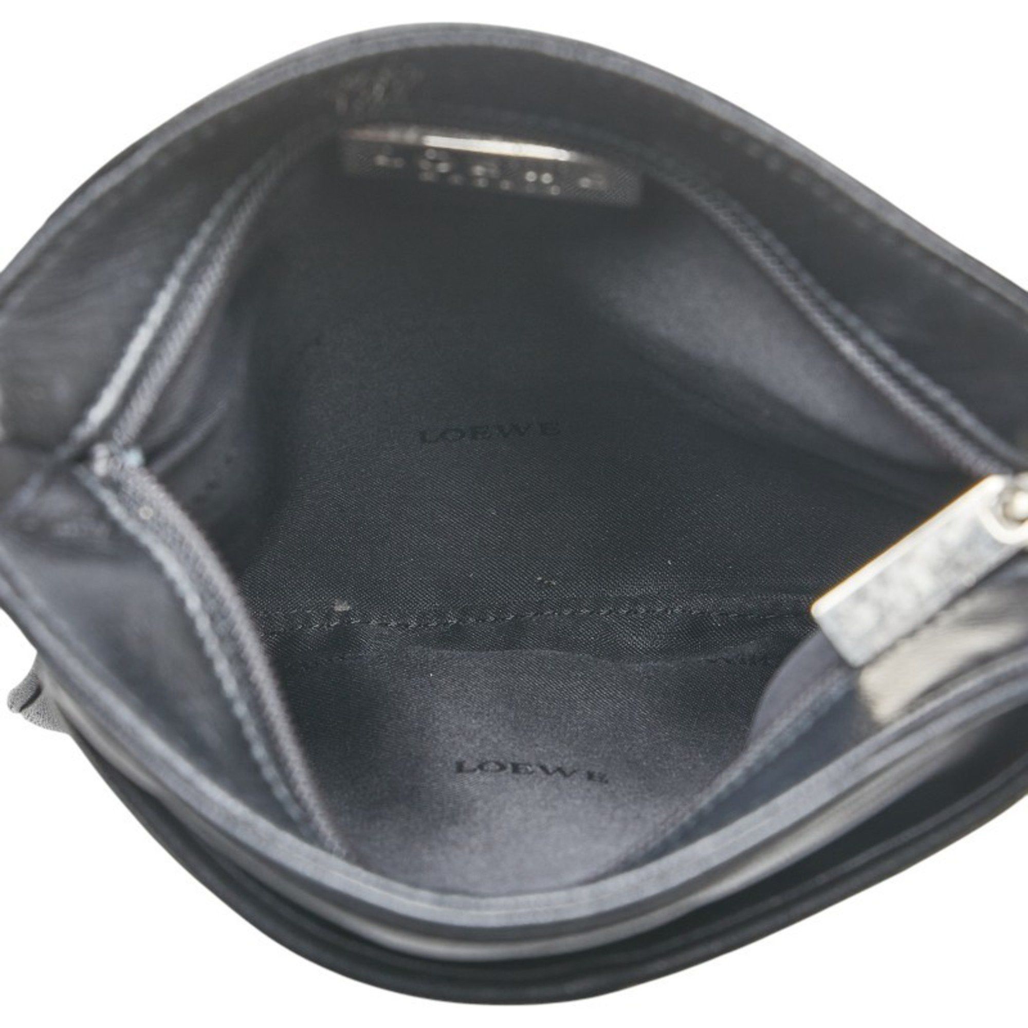 Loewe LOEWE Mini Shoulder Bag Pochette Black Leather Women's Size ONE SIZE - 8 Thumbnail