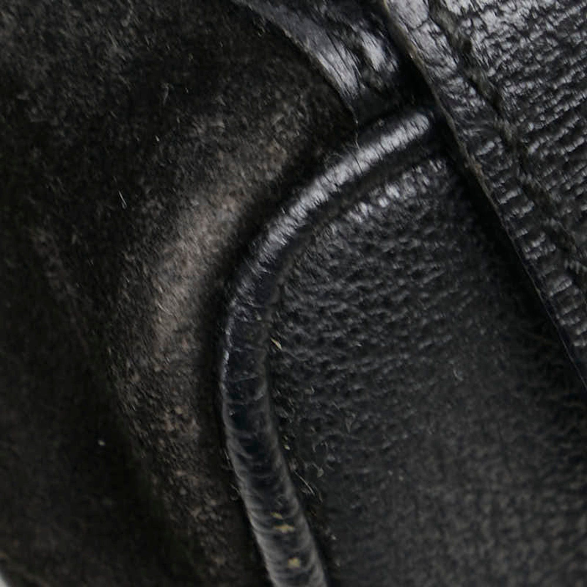 Gucci Gucci Bamboo Backpack 003 2058 0030 Black Leather Suede Women's GUCCI Size ONE SIZE - 4 Thumbnail