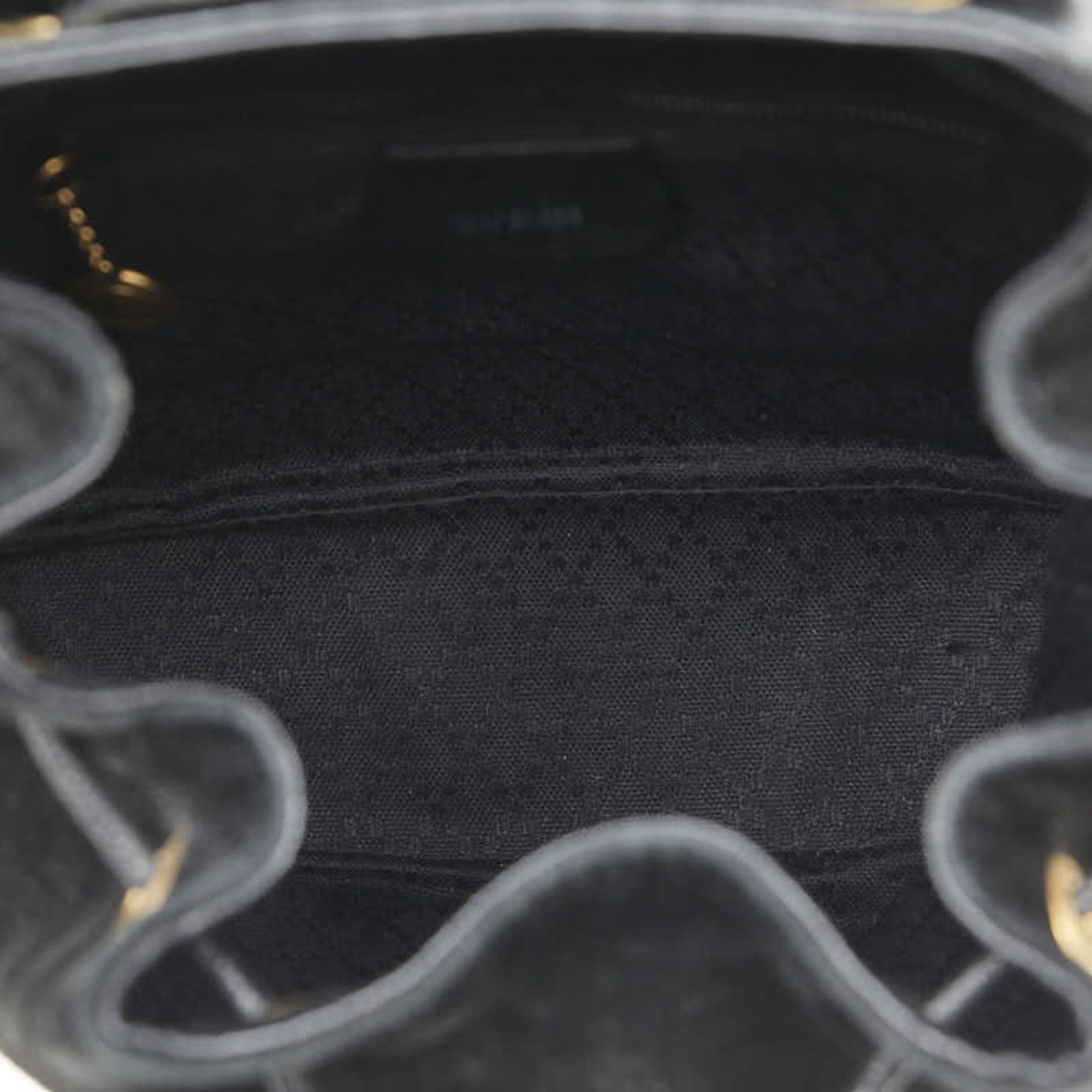 Gucci Gucci Bamboo Backpack 003 2058 0030 Black Leather Suede Women's GUCCI Size ONE SIZE - 9 Thumbnail