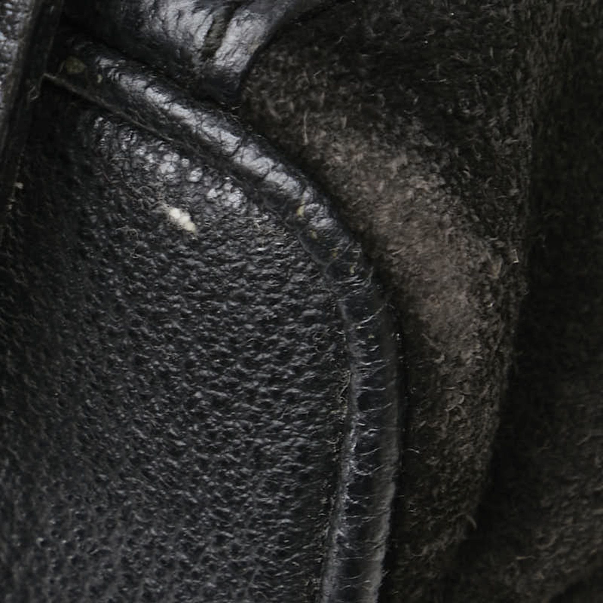 Gucci Gucci Bamboo Backpack 003 2058 0030 Black Leather Suede Women's GUCCI Size ONE SIZE - 5 Thumbnail