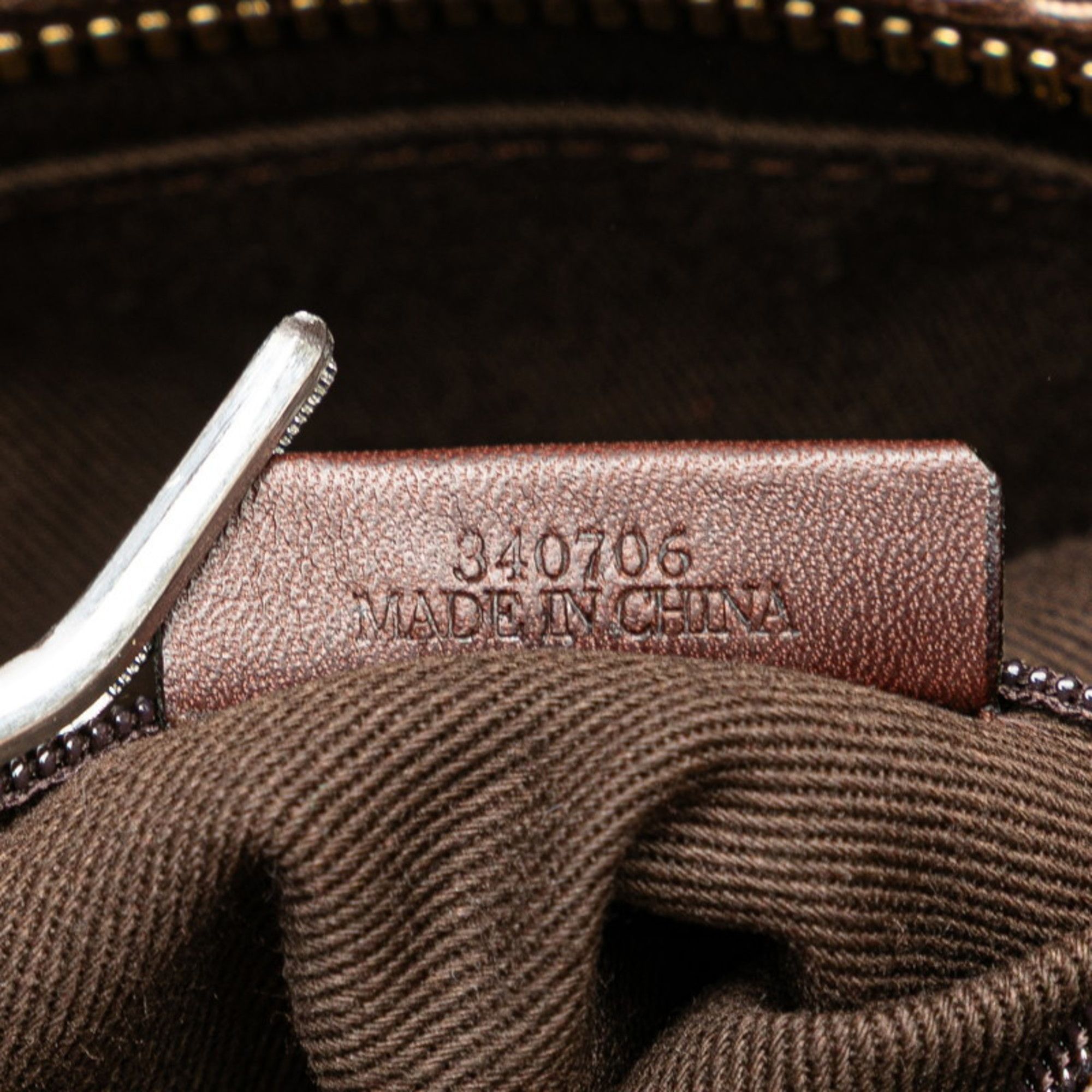 Loewe Loewe New Road Line Handbag in Beige and Brown Canvas Leather for Women Size ONE SIZE - 11 Thumbnail