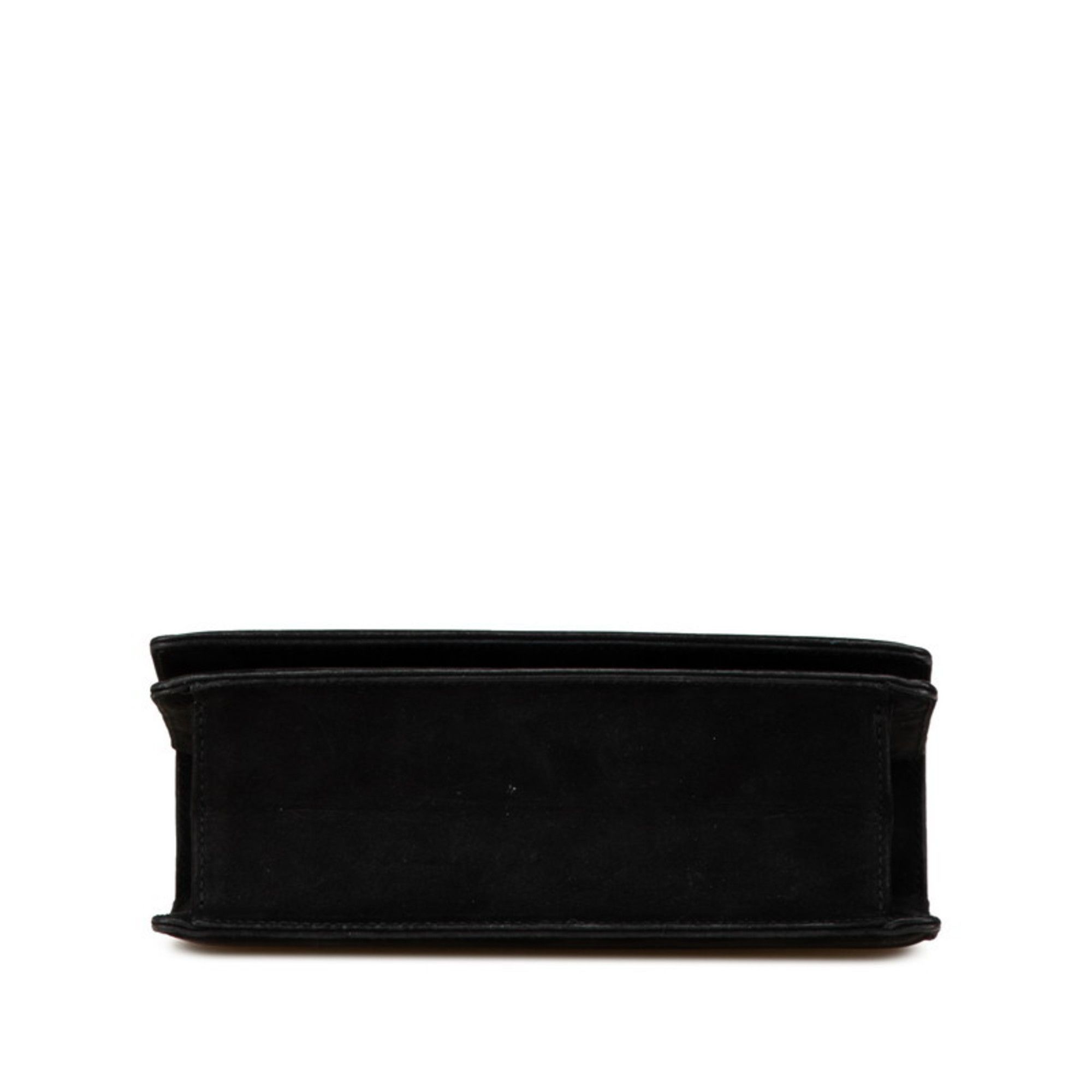 Salvatore Ferragamo Salvatore Ferragamo 2-way handbag/shoulder bag in black nubuck leather for women. Size ONE SIZE - 3 Thumbnail
