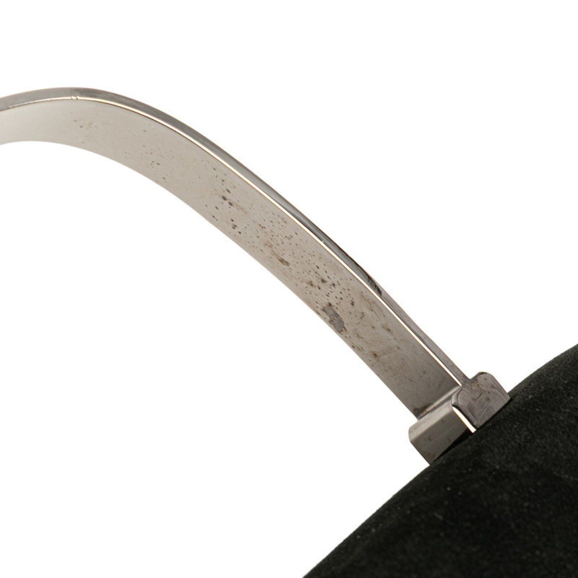 Salvatore Ferragamo Salvatore Ferragamo 2-way handbag/shoulder bag in black nubuck leather for women. Size ONE SIZE - 5 Thumbnail