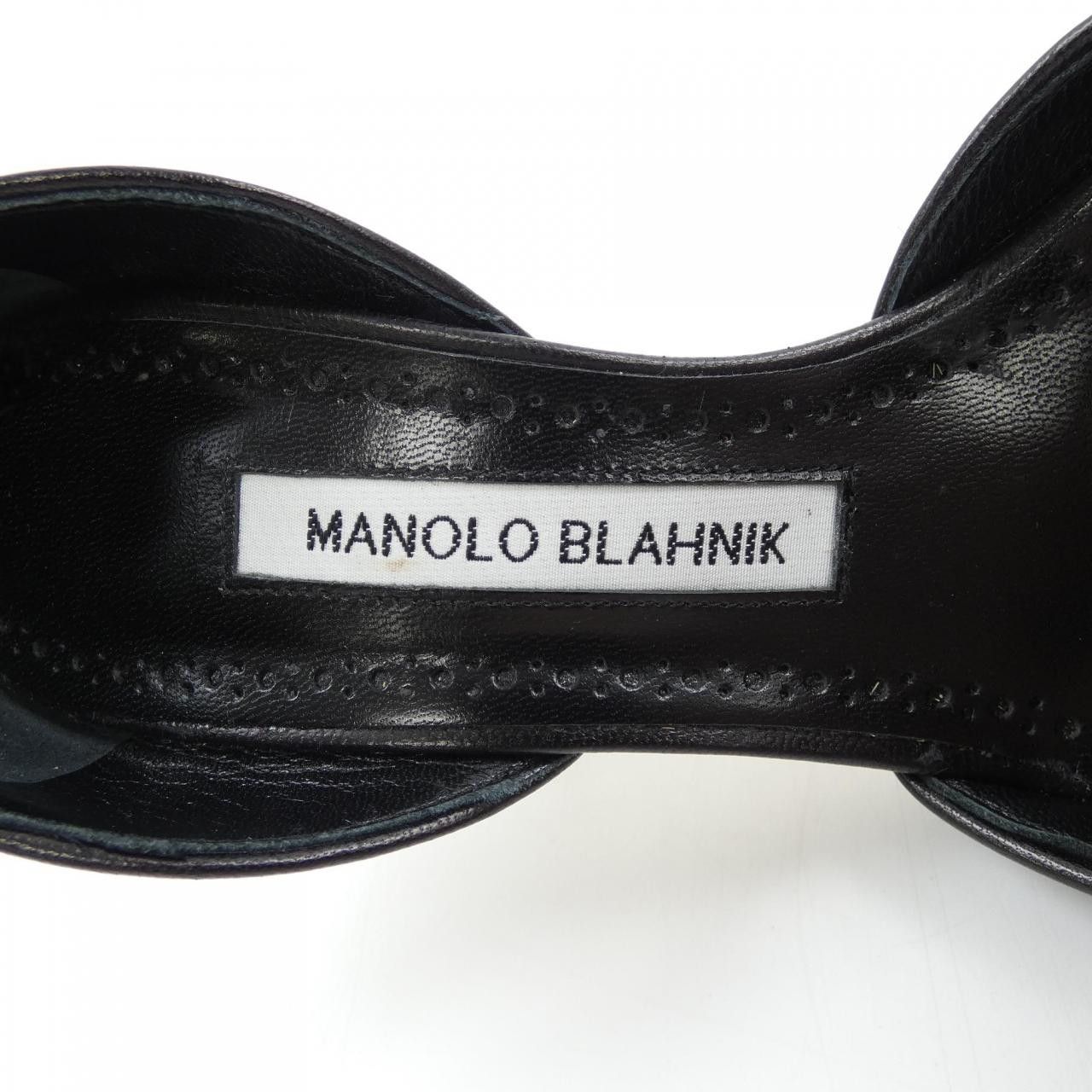 Manolo Blahnik Manolo Blahnik Manolo Blahnik Haircalf Pumps Natural Material Shoes DUTY FREE for USA Size ONE SIZE - 6 Thumbnail