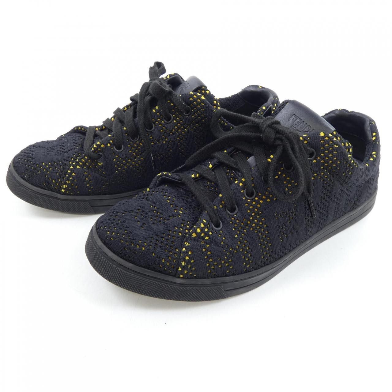 Fendi Fendi Fendi Sneakers Leather Shoes 7E1476 DUTY FREE for USA Size ONE SIZE - 3 Thumbnail