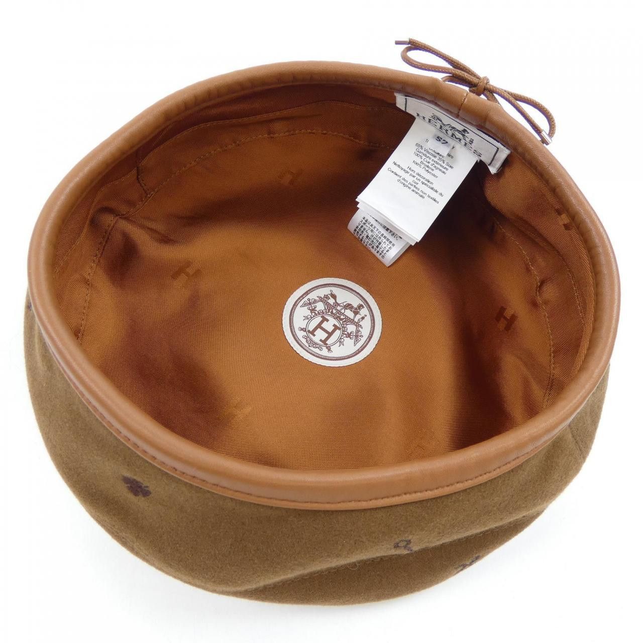 Hermes Hermes Hermes Saint-Honoré 100% Cashmere Cap Others Hats DUTY FREE for USA Size ONE SIZE - 5 Thumbnail