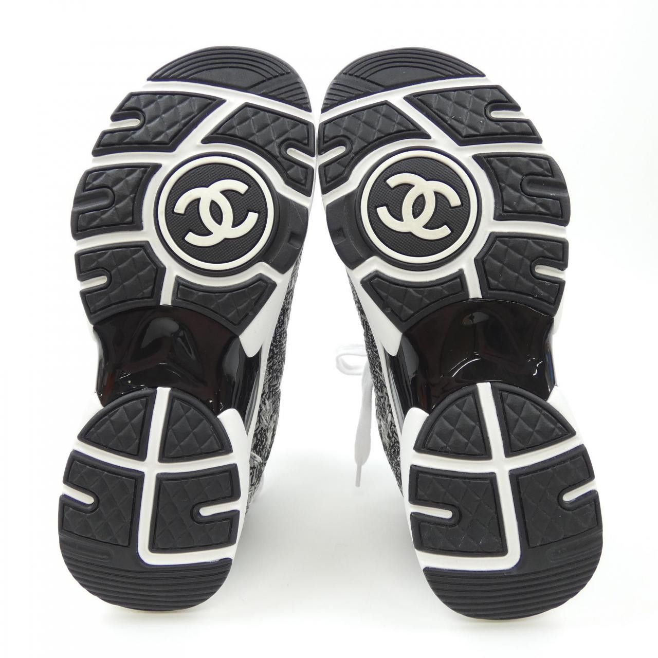 Chanel Chanel Chanel G45585B15915 Fabric Sneakers Others Shoes G45585B15915 DUTY FREE for USA Size ONE SIZE - 4 Thumbnail