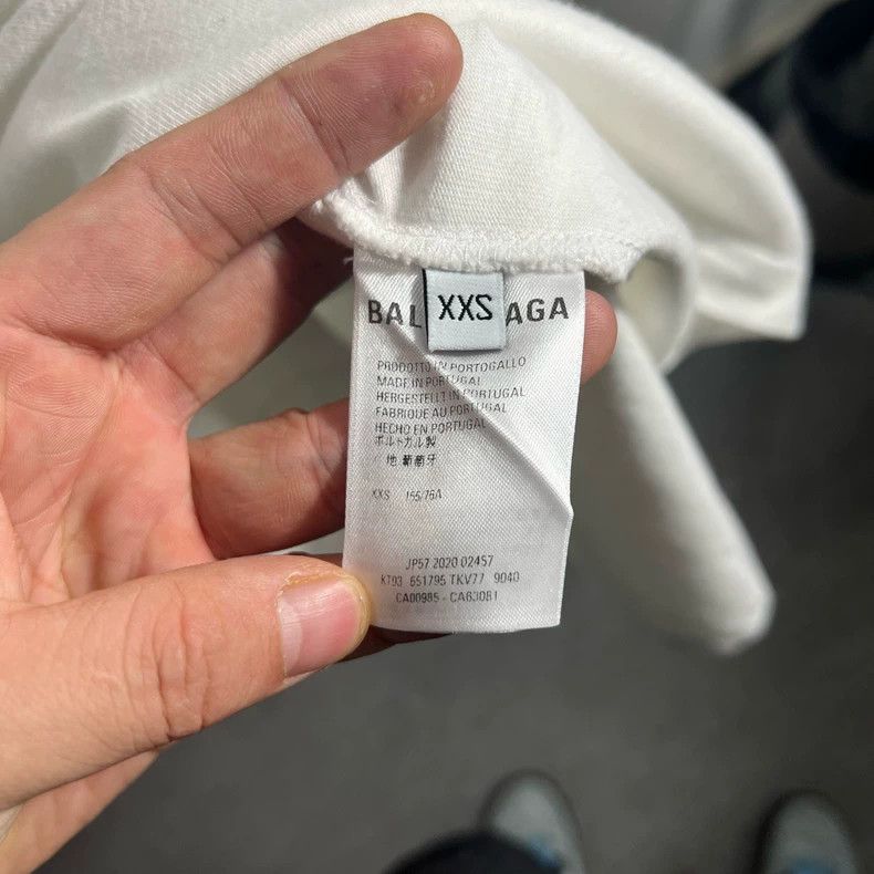 Balenciaga Balenciaga Scissors Short Sleeve Tee - dmc Size US XXS / EU 40 - 4 Thumbnail