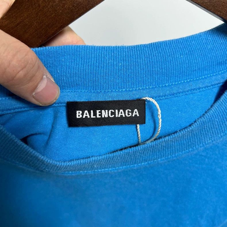 Balenciaga Balenciaga Embroidered Logo Short Sleeve - dmc Size US M / EU 48-50 / 2 - 3 Thumbnail