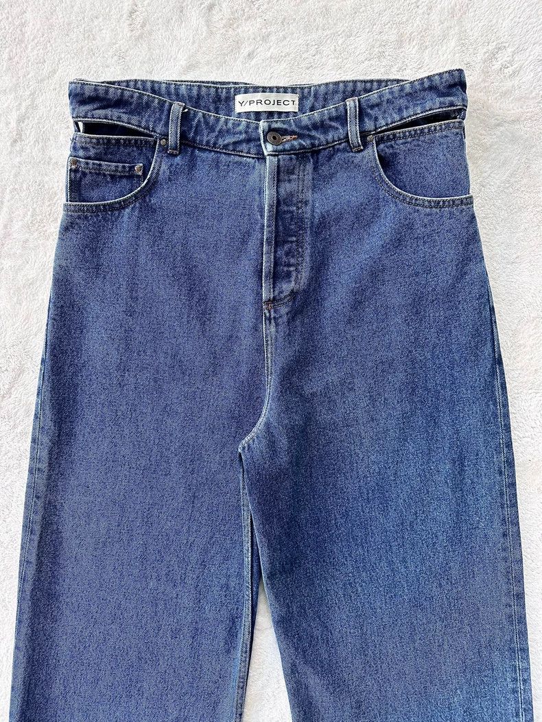 Y/Project Y/PROJECT High-Waist Straight Jeans - dmc Size US 33 - 2 Thumbnail