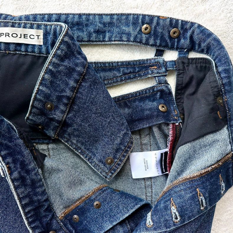 Y/Project Y/PROJECT High-Waist Straight Jeans - dmc Size US 33 - 4 Thumbnail
