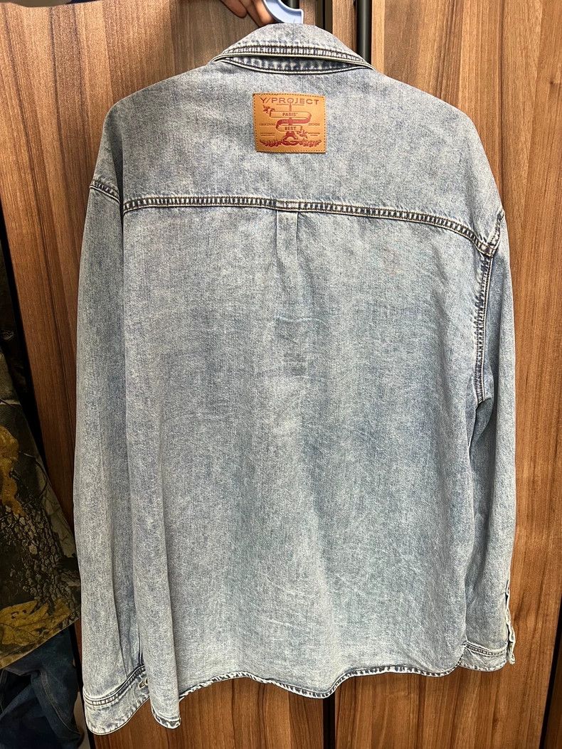 Y/Project Y/Project Denim Shirt Jacket - dmc Size US XL / EU 56 / 4 - 2 Thumbnail