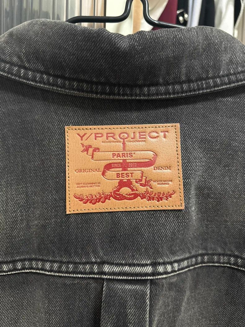 Y/Project Y/Project 23FW Embroidered Denim Jacket - dmc Size US S / EU 44-46 / 1 - 6 Thumbnail