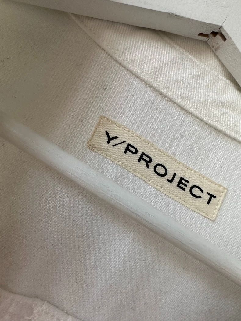 Y/Project Y Project White Outerwear Jacket - dmc Size US XS / EU 42 / 0 - 6 Thumbnail