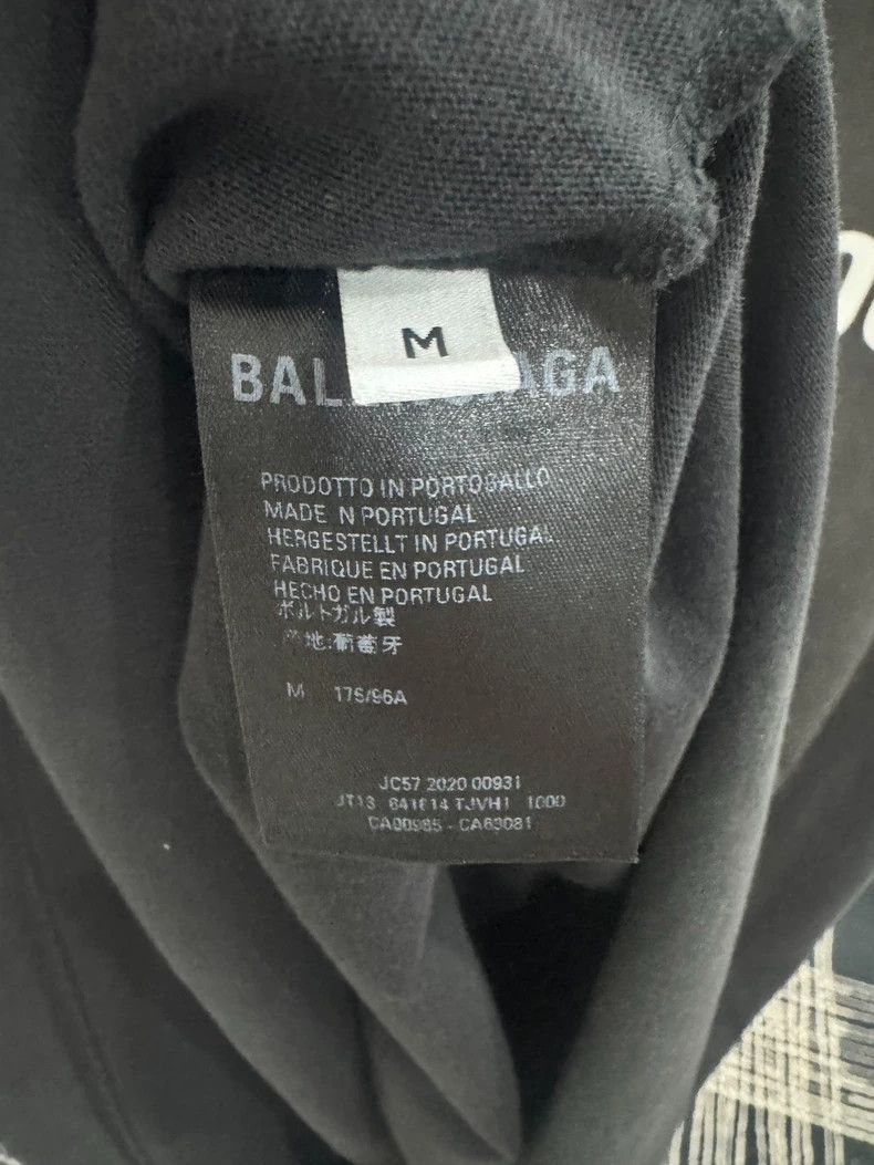 Balenciaga Balenciaga Oversize Dog Print T-shirt - dmc Size US M / EU 48-50 / 2 - 4 Thumbnail