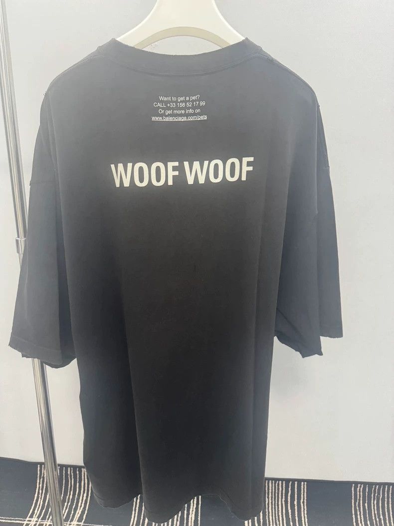 Balenciaga Balenciaga Oversize Dog Print T-shirt - dmc Size US M / EU 48-50 / 2 - 2 Thumbnail