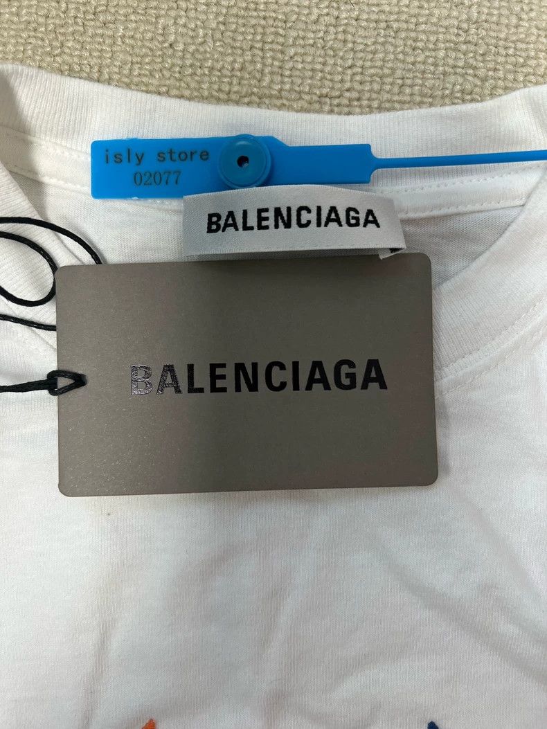 Balenciaga Balenciaga Wheat Ear Short Sleeve Tee - dmc Size US M / EU 48-50 / 2 - 4 Thumbnail