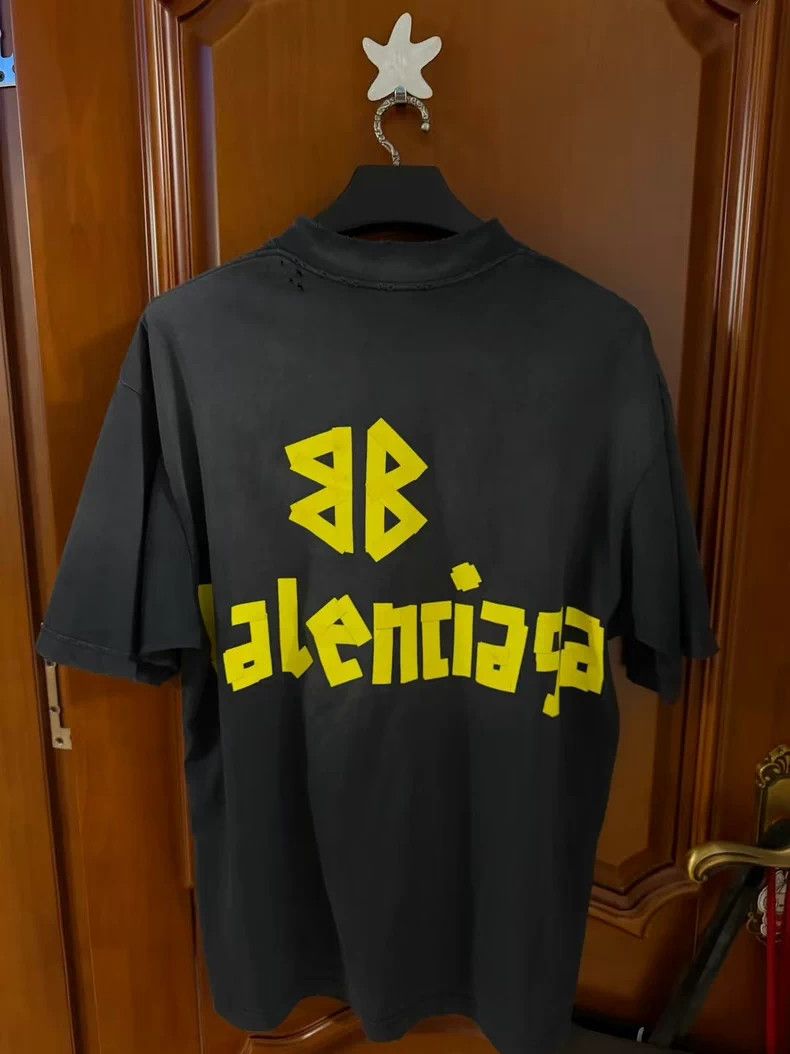 Balenciaga Balenciaga Tape Short Sleeve XS - dmc Size US XS / EU 42 / 0 - 2 Thumbnail