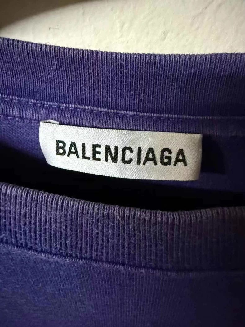 Balenciaga Balenciaga Blue Coke Print Short Sleeve S - dmc Size US S / EU 44-46 / 1 - 3 Thumbnail