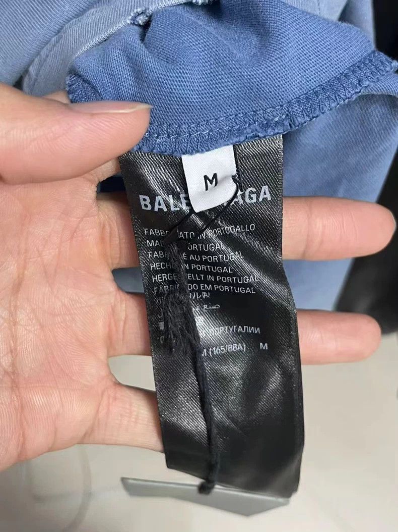 Balenciaga Balenciaga Tape Print Short Sleeve Tee - dmc Size US M / EU 48-50 / 2 - 4 Thumbnail