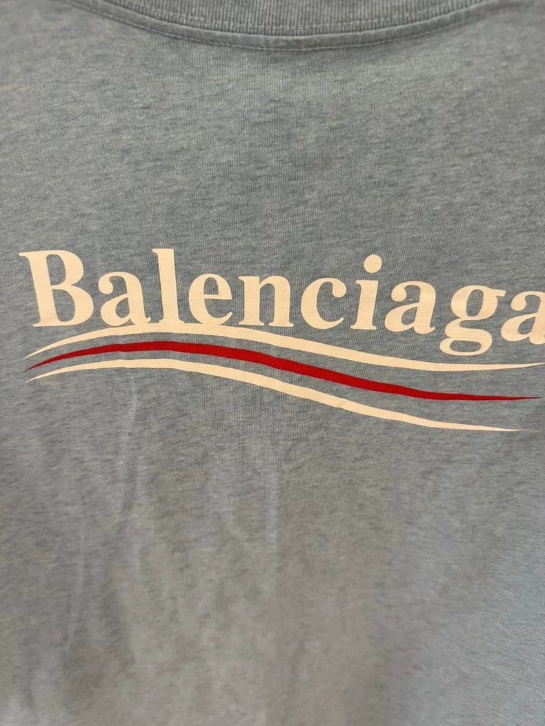 Balenciaga Balenciaga Blue Coke Short Sleeve Tee - dmc Size US XXS / EU 40 - 6 Thumbnail