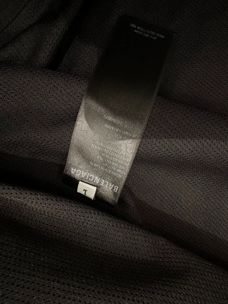 Balenciaga Balenciaga Black Logo Hooded Jacket - dmc Size US L / EU 52-54 / 3 - 3 Thumbnail