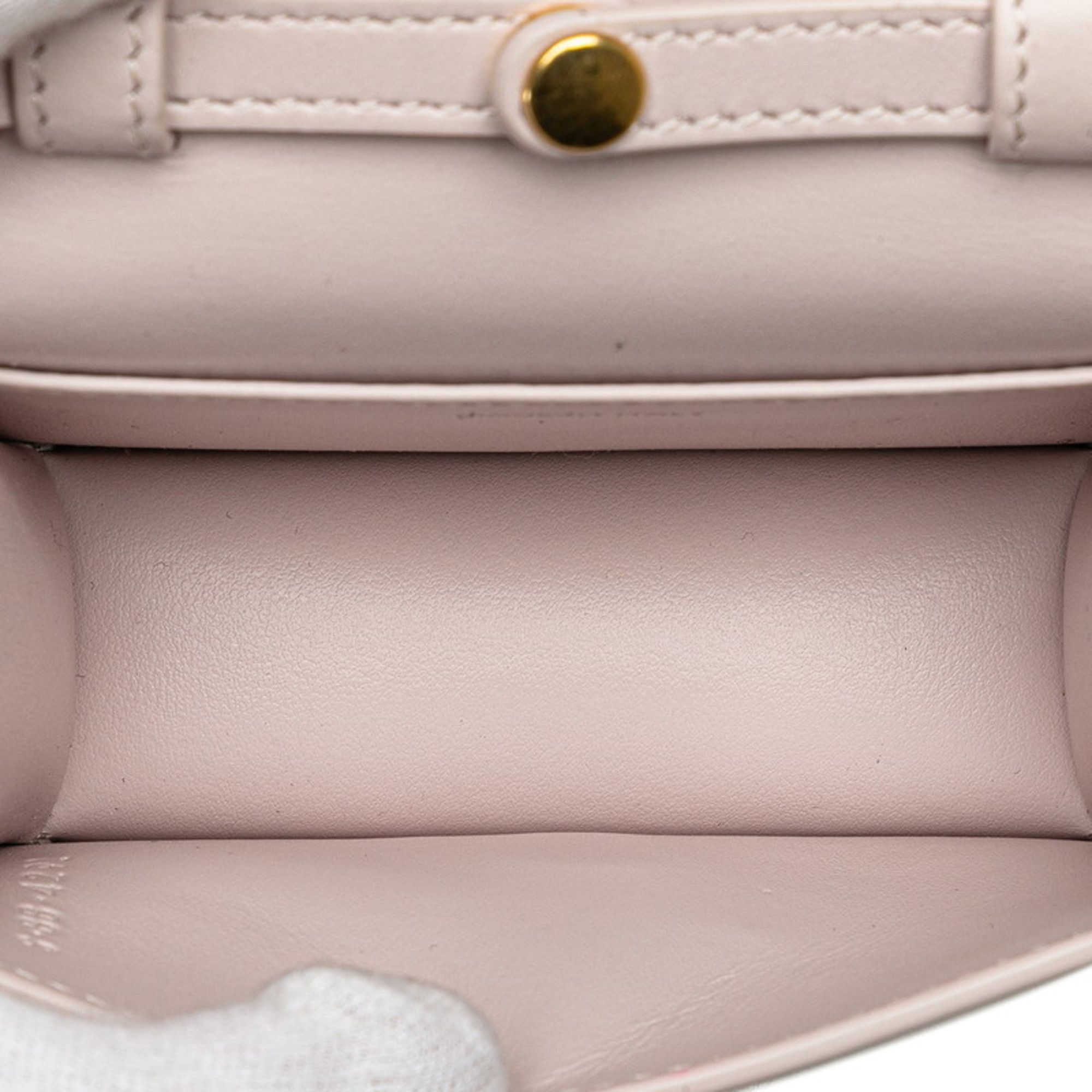 Celine Celine Triomphe Chain Shoulder Bag in Pink Leather for Women Size ONE SIZE - 7 Thumbnail
