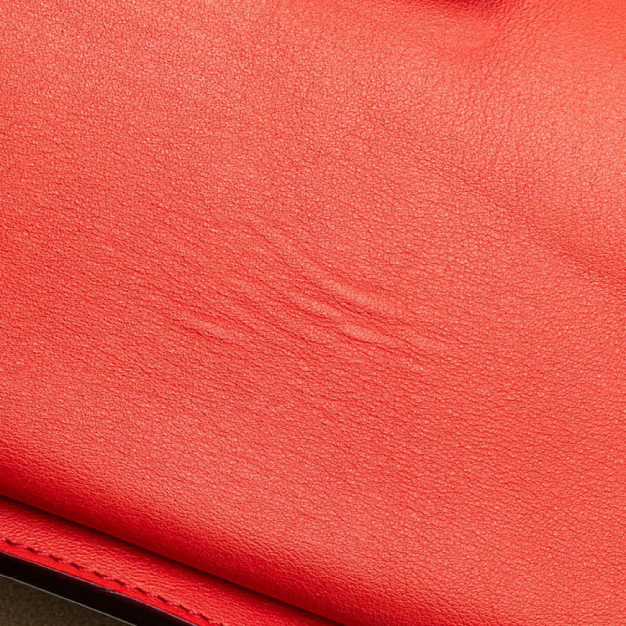 Chloe Chloé Chloe crossbody shoulder bag in red leather and suede for women Size ONE SIZE - 7 Thumbnail