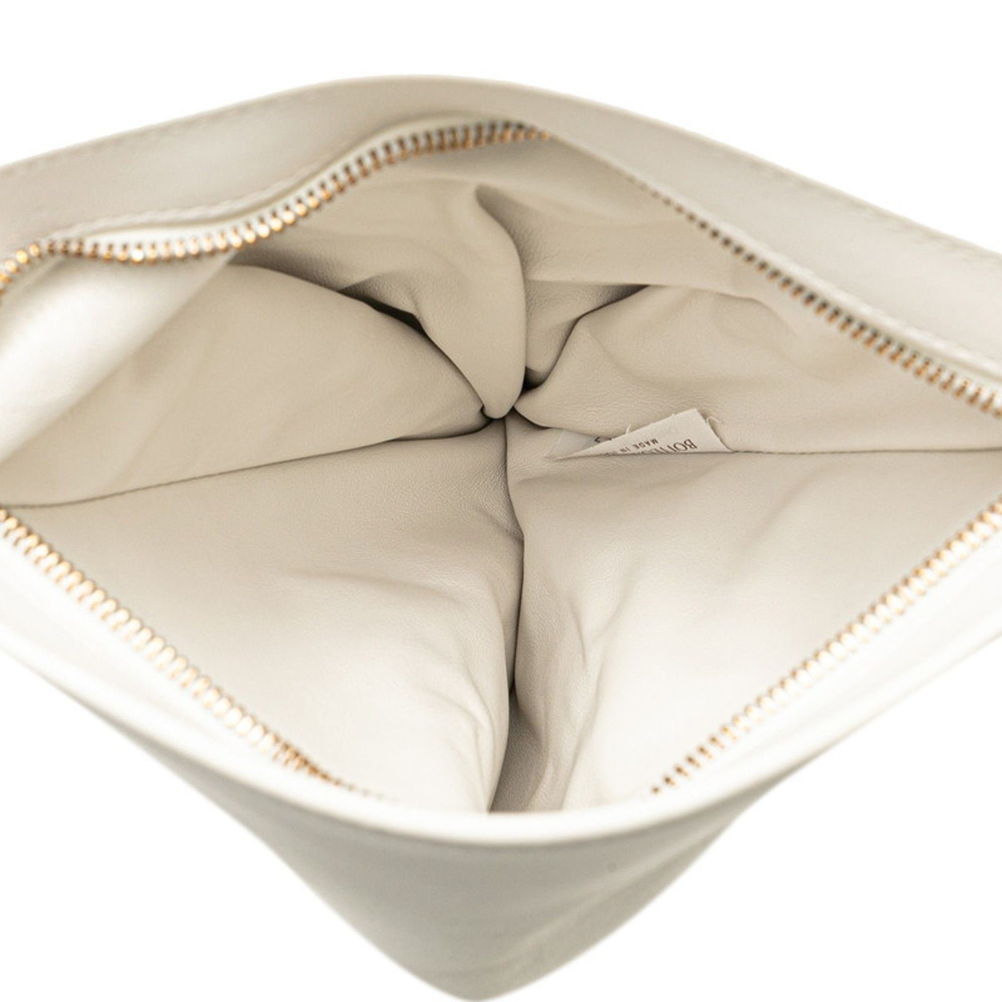 Bottega Veneta Bottega Veneta Miniza Twist Handbag 652001 White Leather Women's BOTTEGAVENETA Size ONE SIZE - 4 Thumbnail