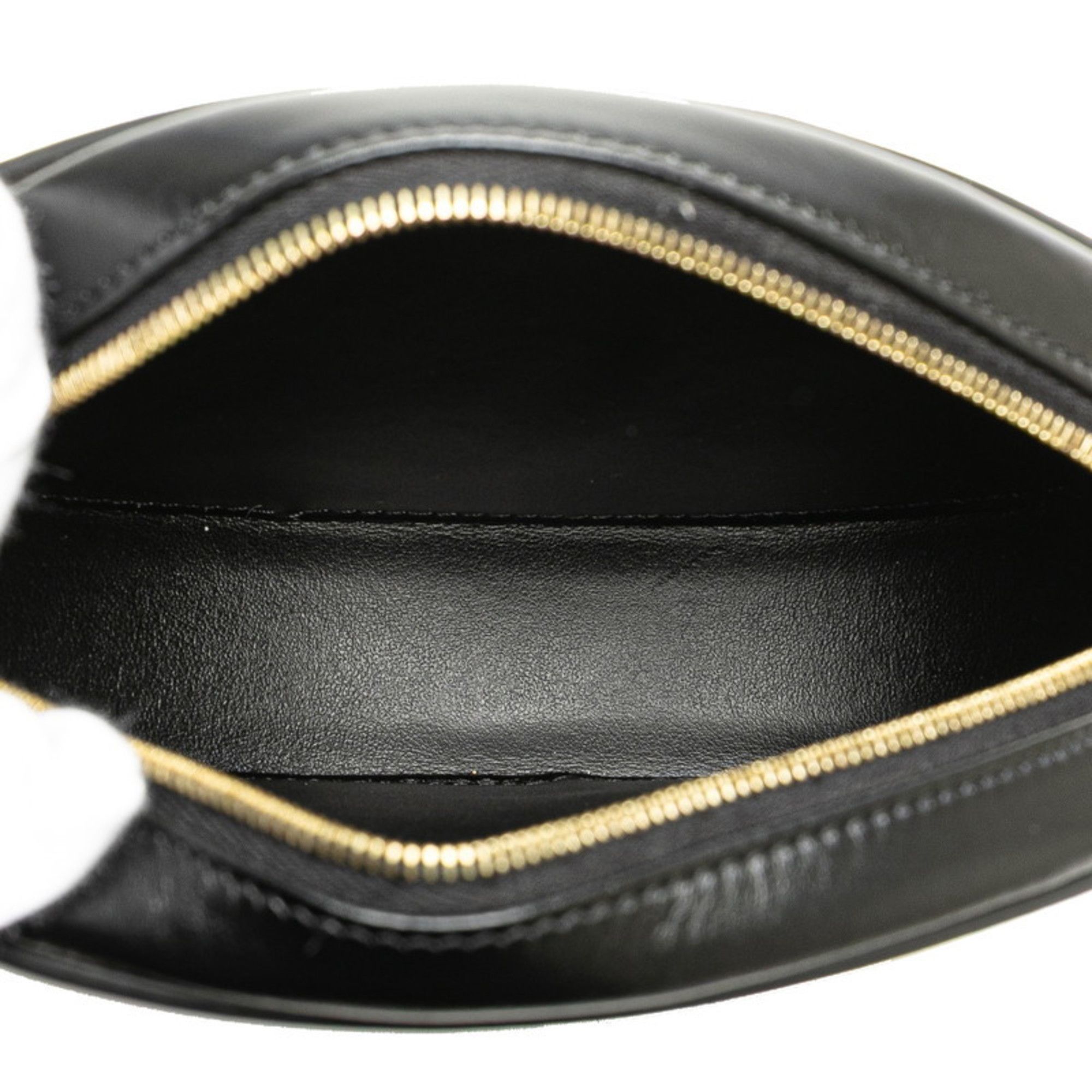 Celine Celine Triomphe Shoulder Bag in Black Leather for Women Size ONE SIZE - 8 Thumbnail