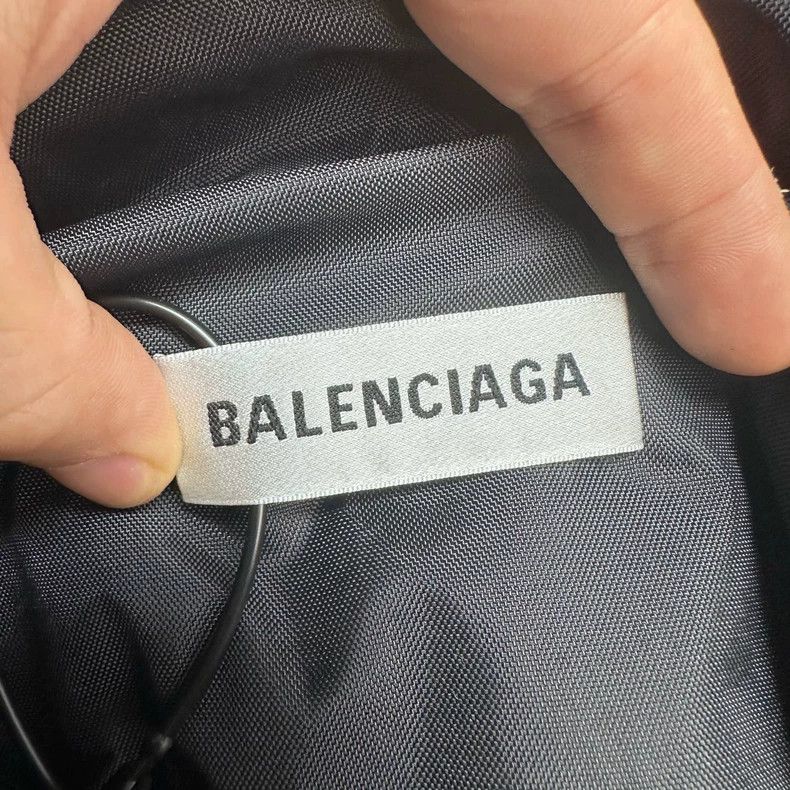 Balenciaga Balenciaga Black Denim Panel Jacket - dmc Size US XS / EU 42 / 0 - 3 Thumbnail