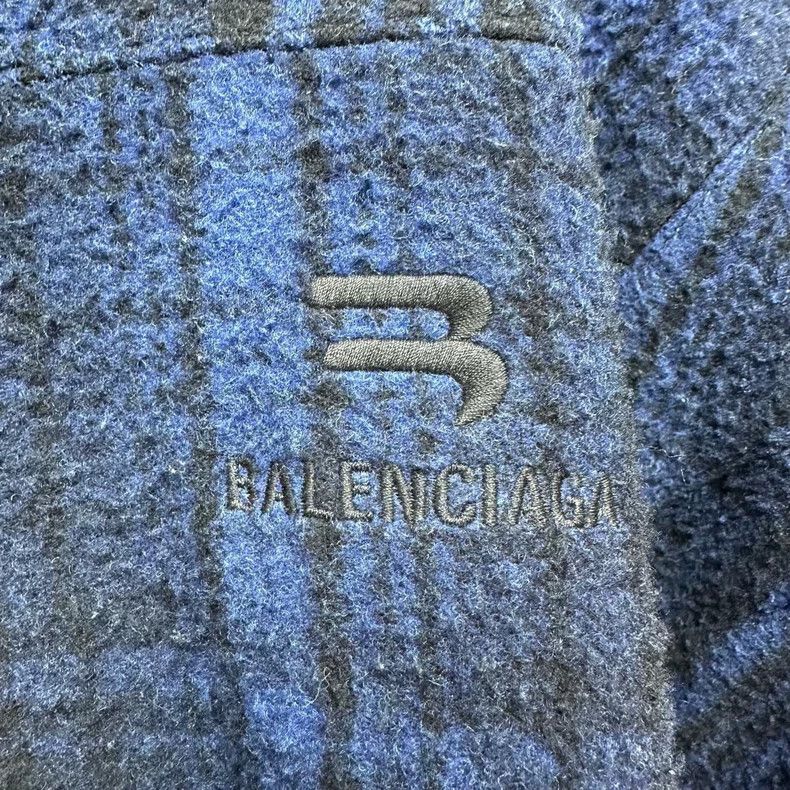 Balenciaga Balenciaga Sporty B Wool Zip Jacket - dmc Size US M / EU 48-50 / 2 - 5 Thumbnail