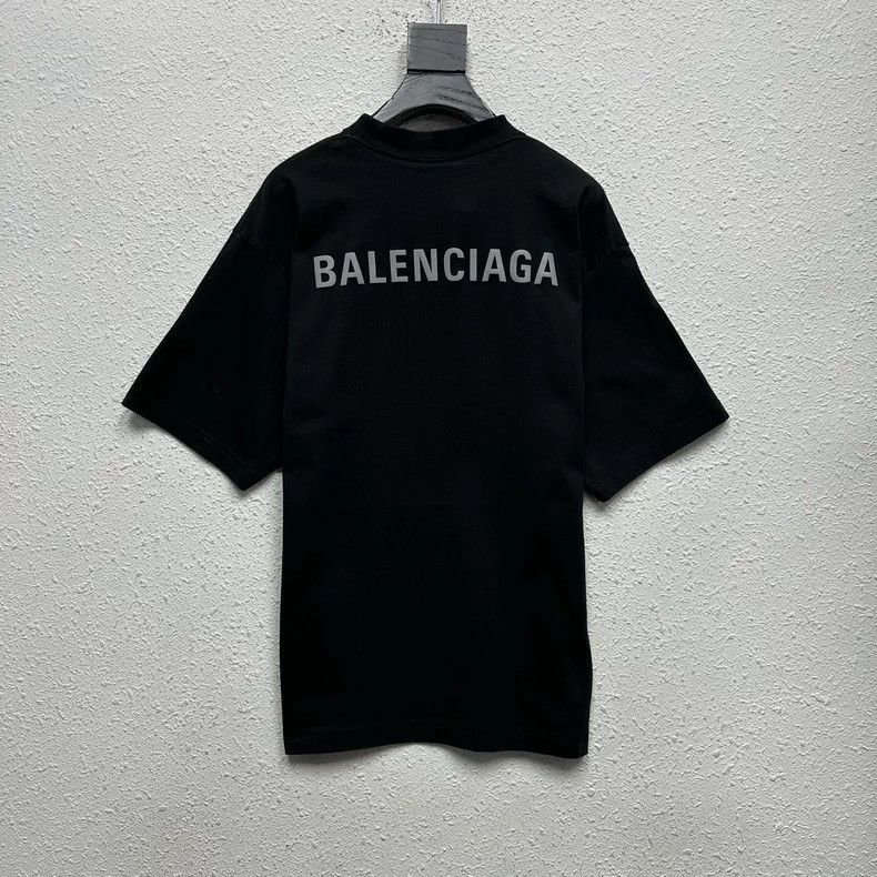 Balenciaga Balenciaga 3M Logo Black Oversized Tee - dmc Size US S / EU 44-46 / 1 - 2 Thumbnail