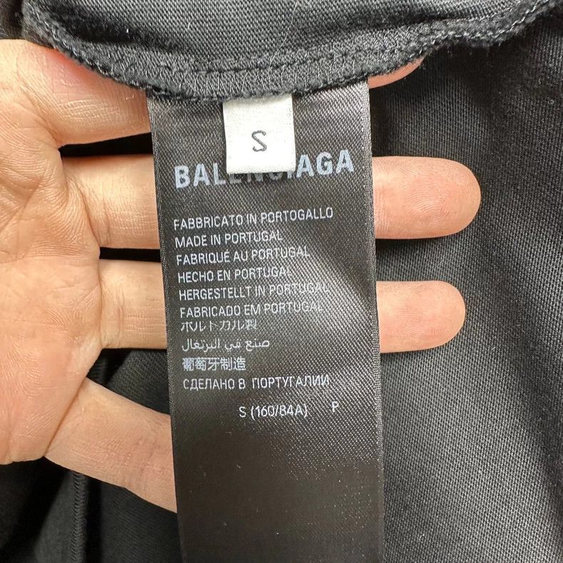 Balenciaga Balenciaga 3M Logo Black Oversized Tee - dmc Size US S / EU 44-46 / 1 - 4 Thumbnail